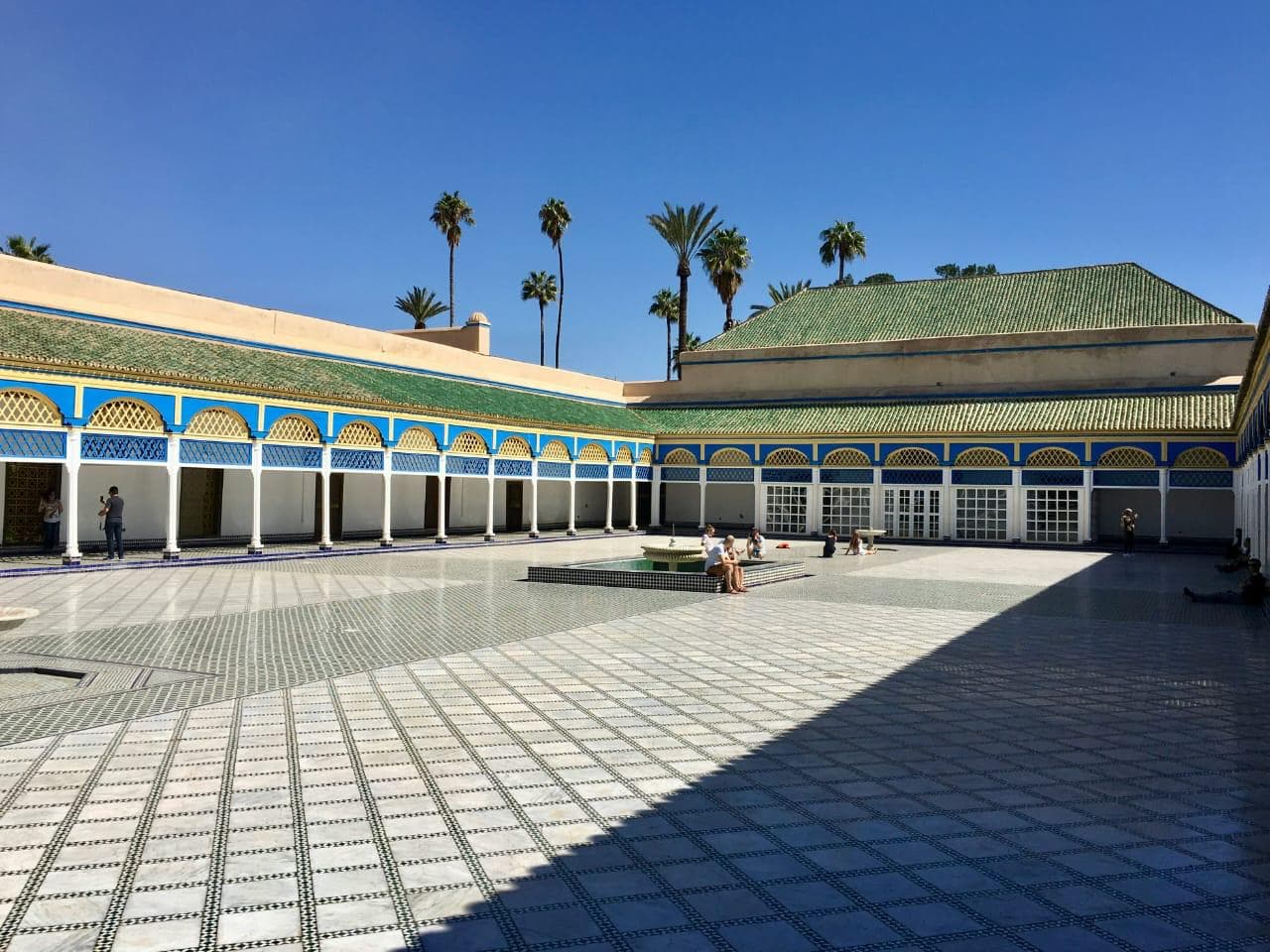 Buy tickets for Bahia Palace in Marrakech to explore stunning Moroccan architecture, carved cedar wood, and beautiful Andalusian gardens